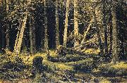 Wind-Fallen Trees Ivan Shishkin